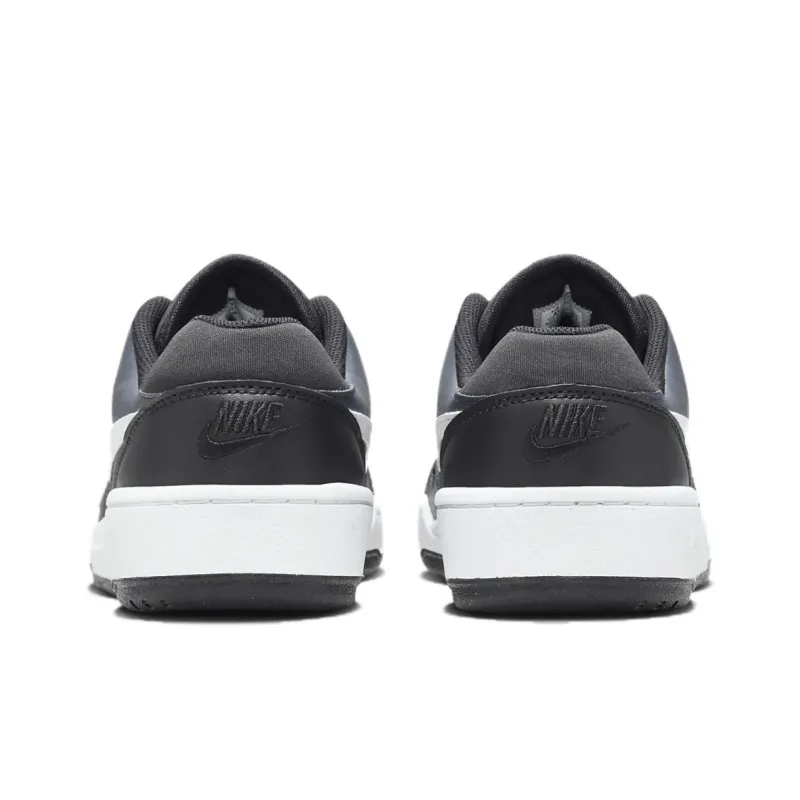 Nike Full Force Slip Resistant Abrasion Resistant Shock Absorbers Low Top Kids' Running Shoes Black White Gray Unisex-3