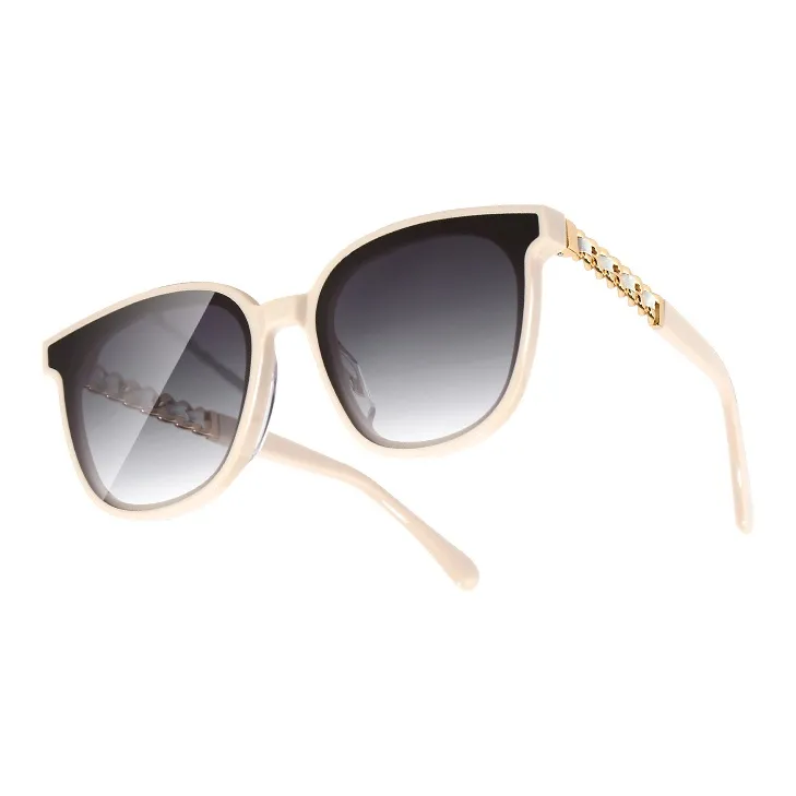 SUPER SUNG Plate And Metal Round Sunglasses Unisex-6