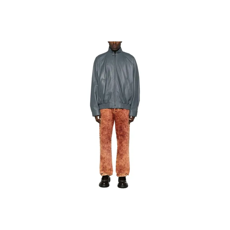 MARNI Leather Bomber Jacket-2