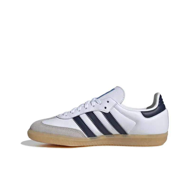 adidas Samba OG J 'White Collegiate Navy Gum'-1