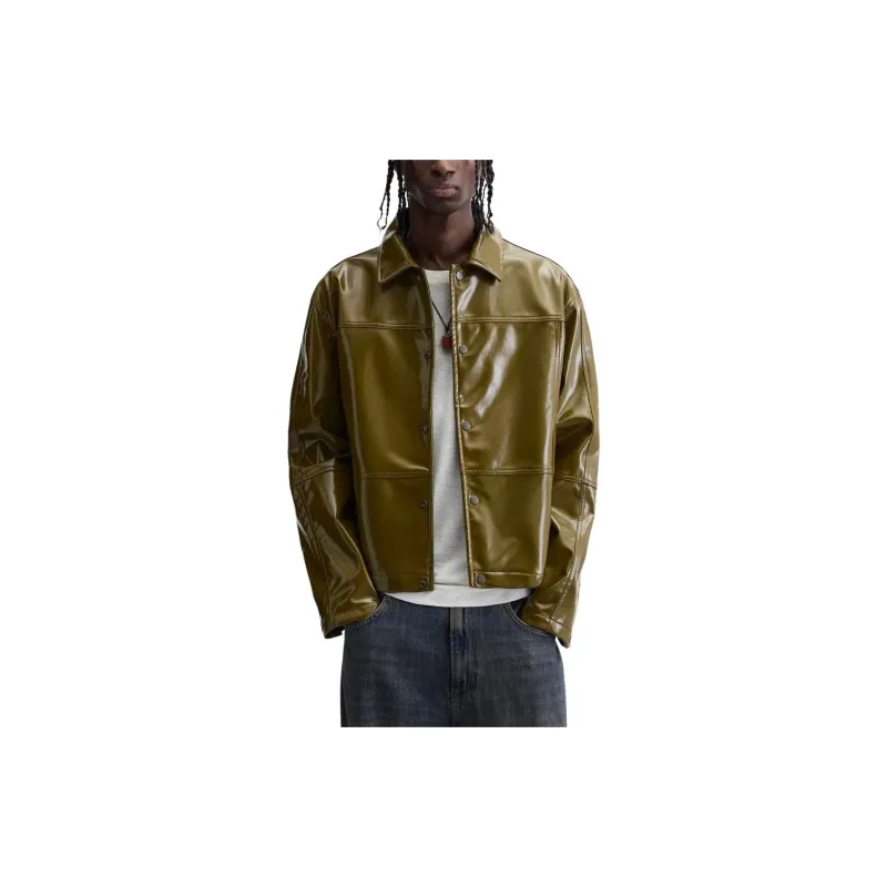 ZARA Jackets & Coats Men's Mustard-2