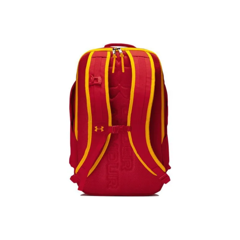 Under Armour Polyester Backpack Regular Unisex Red-1