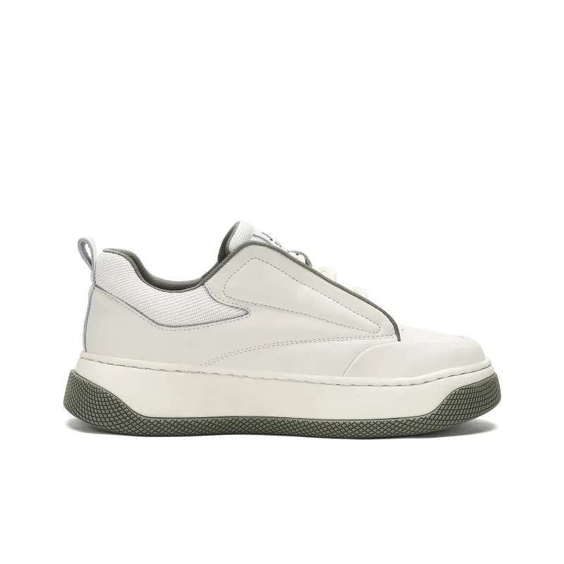 JEEP SPIRIT Skateboard Shoes Men Low Top Polar White-1