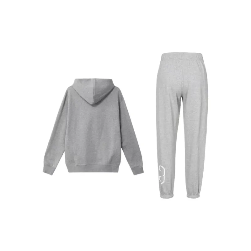 Jordan Sweatshirt Set Men's Gray-1
