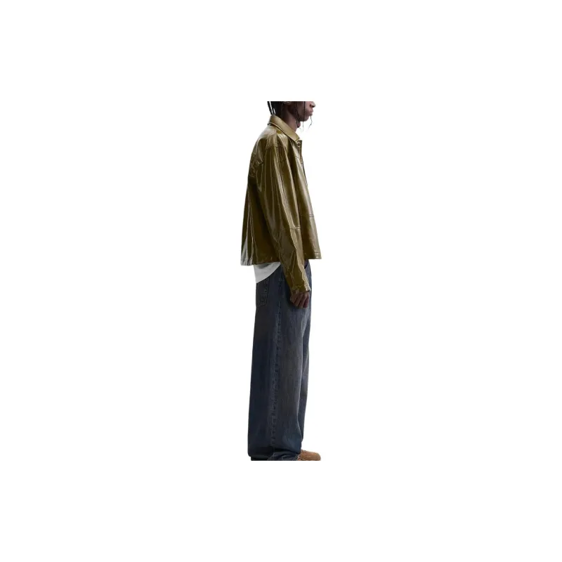 ZARA Jackets & Coats Men's Mustard-4