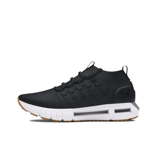 Under armour black Anti Slip Wear Resistant Low Top Casual Shoes Unisex Black