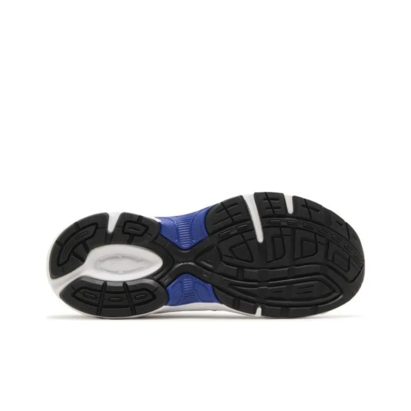 Asics Gel 1130 Anti Slip Wear Resistant Low Top Kids' Running Shoes Silver White Blue Teenagers-3