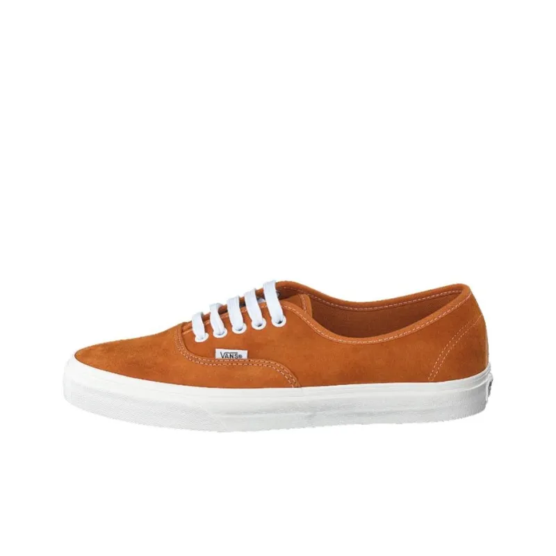 Vans Anti Slip Wear Resistant Low Top Skateboard Shoes Unisex Orange-0