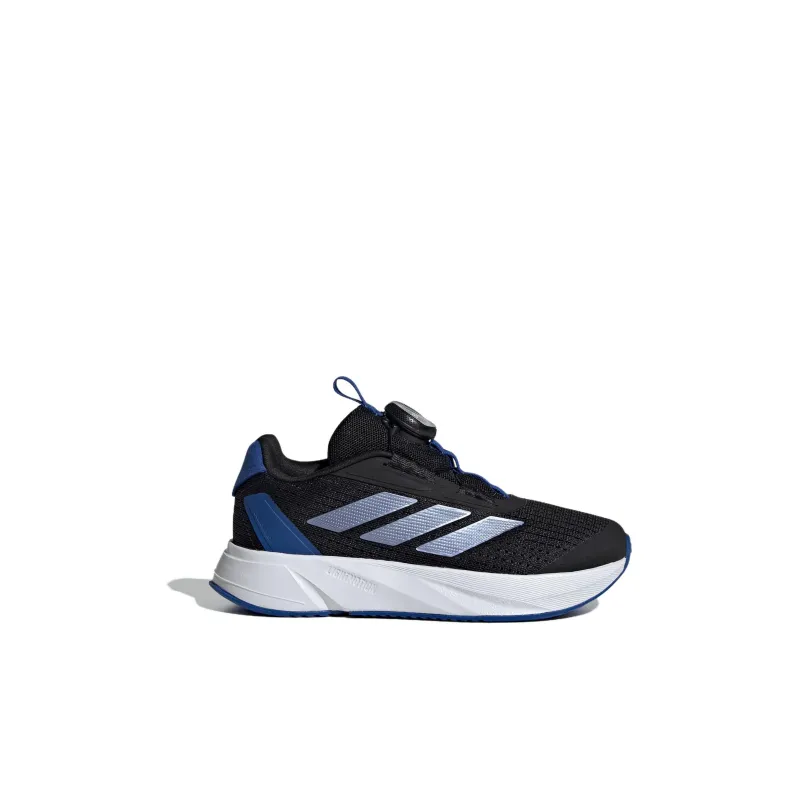Adidas DURAMO SL Abrasion Resistant Low Top Kids Lifestyle Shoes Black Blue Kids'-1