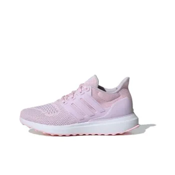 Adidas UBOUNCE DNA Anti Slip Wear Resistant Kids Lifestyle Shoes Pink Purple Teenagers