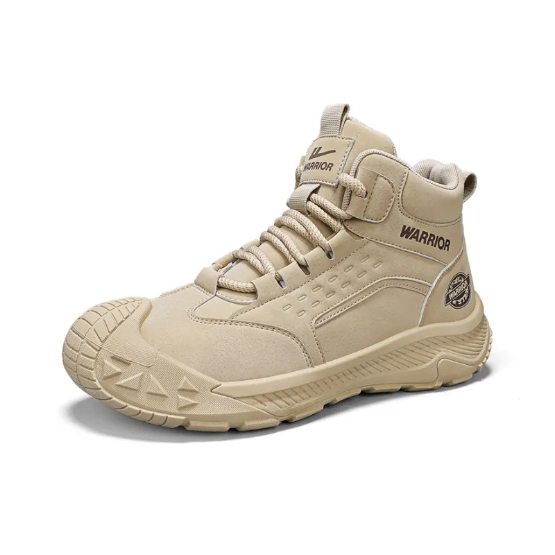 Warrior Cushioning Anti-Slip And Wear-Resistant High-Top Casual Shoes Men's-13