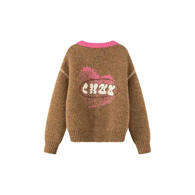 CHUU Knitwear Women's Brown-1