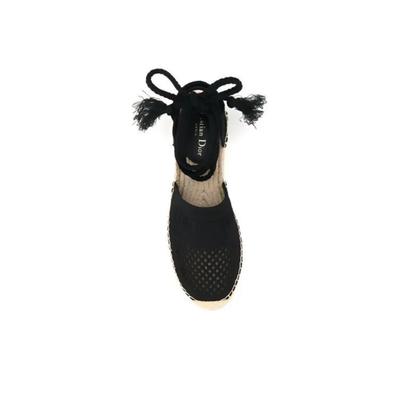 DIOR Granville CHRISTIAN Casual Single Shoes Women's Black-2