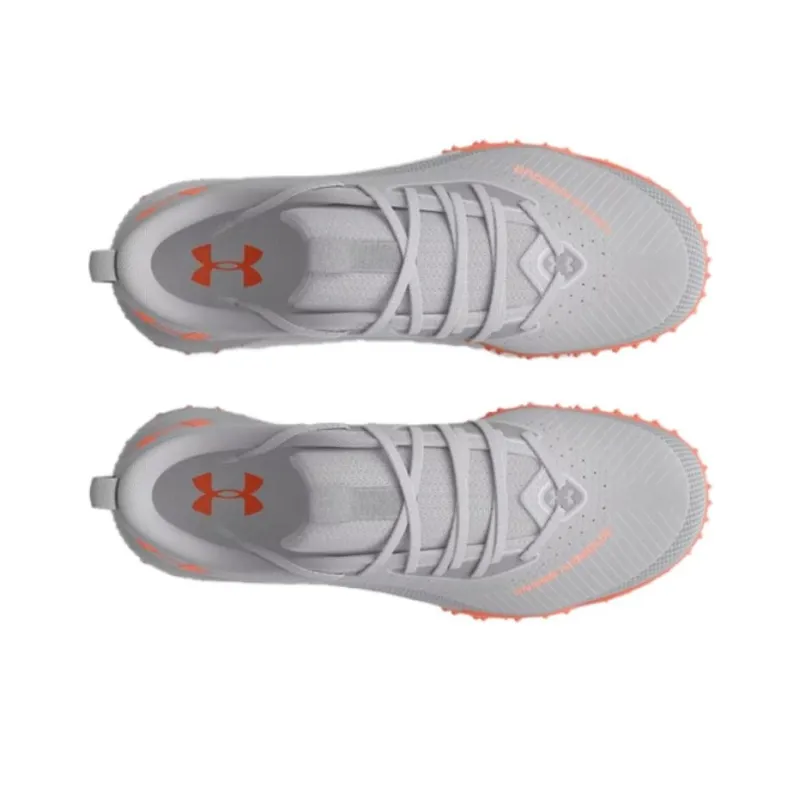Under Armour Shadow 2 Anti Slip Wear Resistant Soccer Shoes Unisex Gray-3