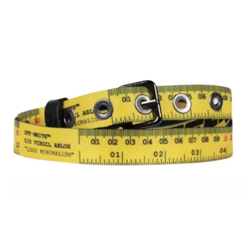 OFF-WHITE Polyester Belt Women's Yellow -
