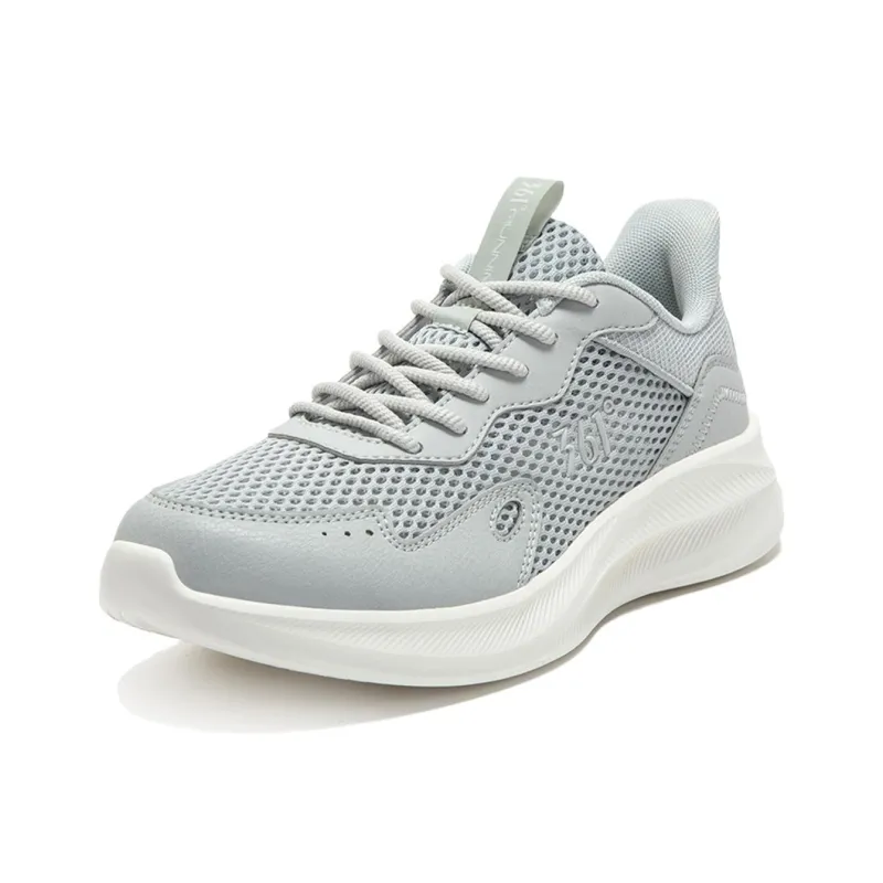 361° Blade 2.0 Abrasion Resistant Slip Resistant Low Top Casual Running Shoes Women's Gray White-1