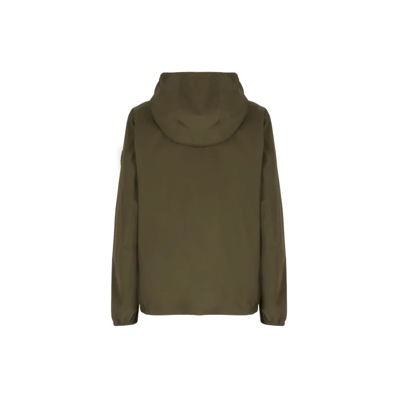 WOOLRICH Logo-Patch Hooded Zipped Jacket-1