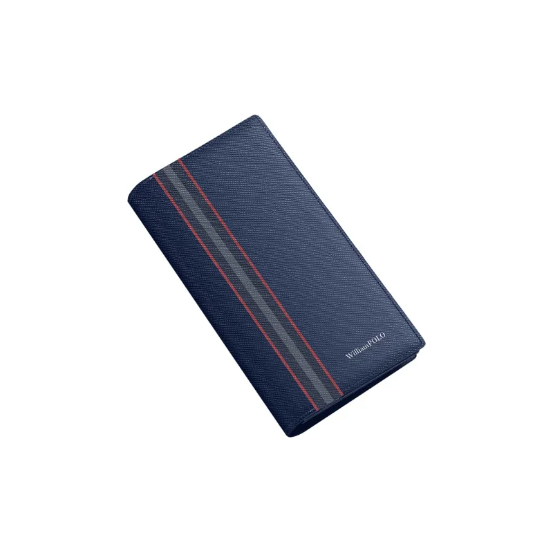 WilliamPOLO Cow Leather Multifunction Wallet With Phone Slot And Money Clip Regular Men's Multicolor-5