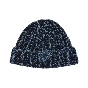 PRADA Wool, Cashmere Beanies Men's Blue