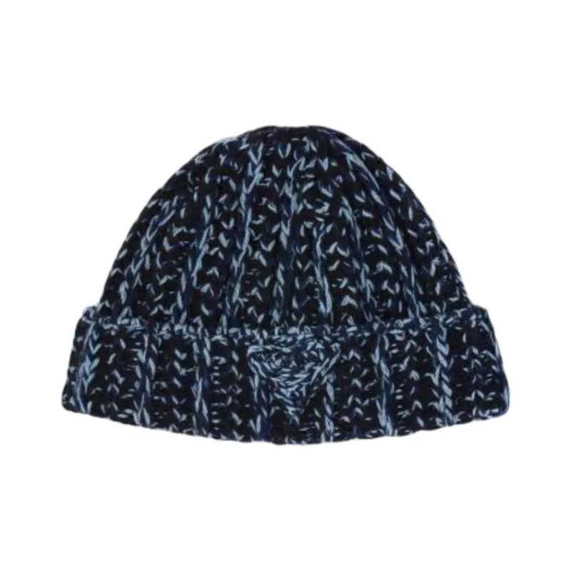 PRADA Wool, Cashmere Beanies Men's Blue-0