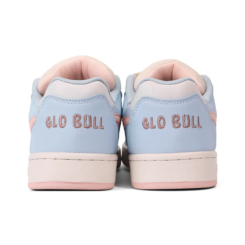 GLO BULL Skateboard Shoes Unisex Low Top Beige Moon Pink-4