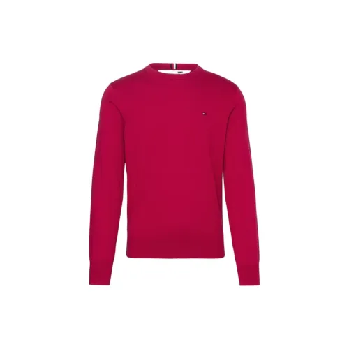 Tommy Hilfiger Sweaters Men Cherry Red