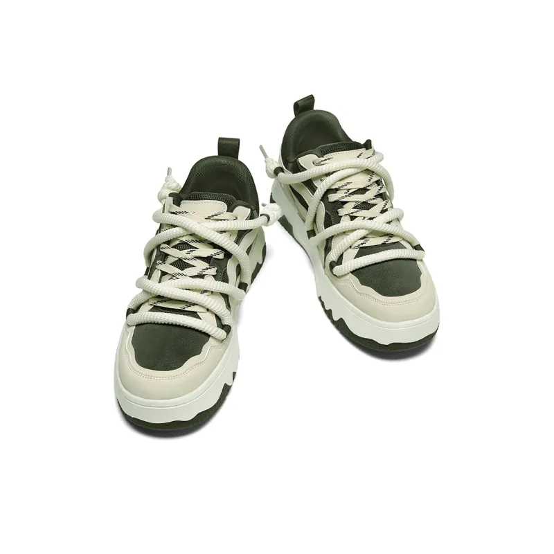 TCELLARS Abrasion Resistant Lightweight Height Increasing Low Top Skateboard Shoes Men's Exclusive Box-4