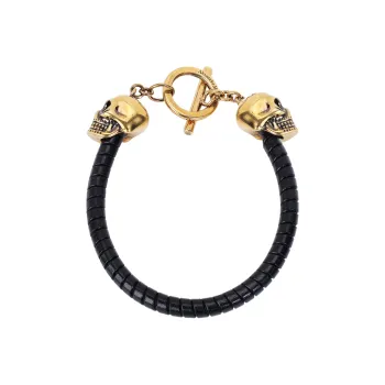 Alexander McQueen T Bar Skull Bracelet