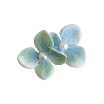 QUIET LOVE Fabric Hair Clips Women's