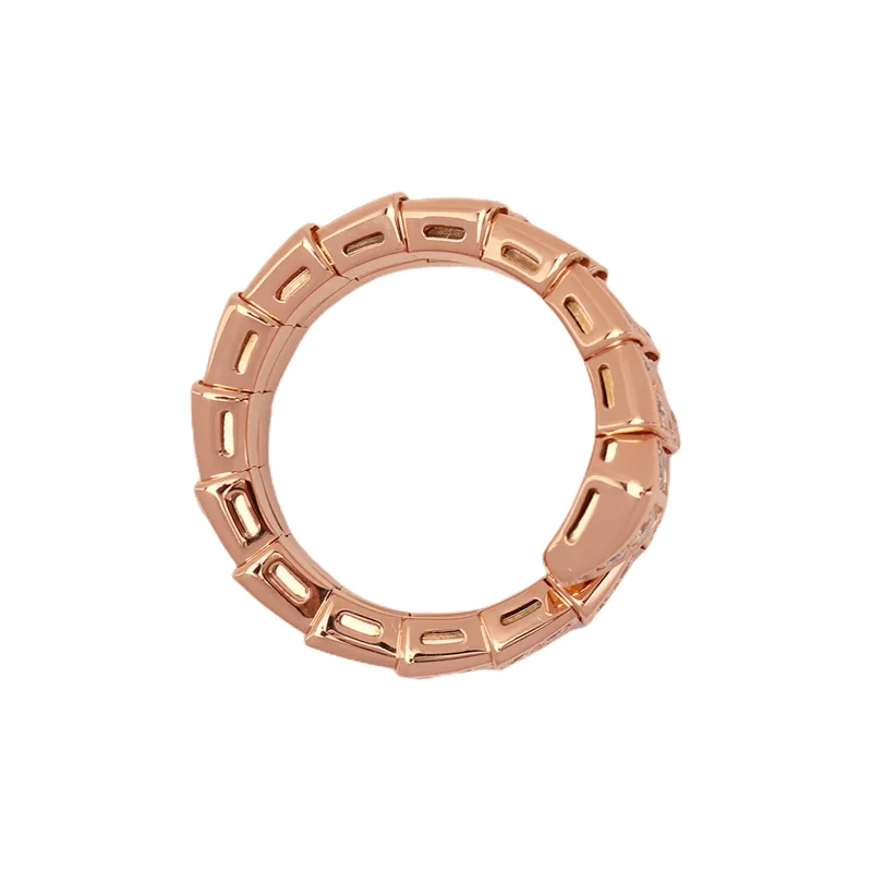 BVLGARI 18K Rose Gold Rings Women's Rose Gold-2