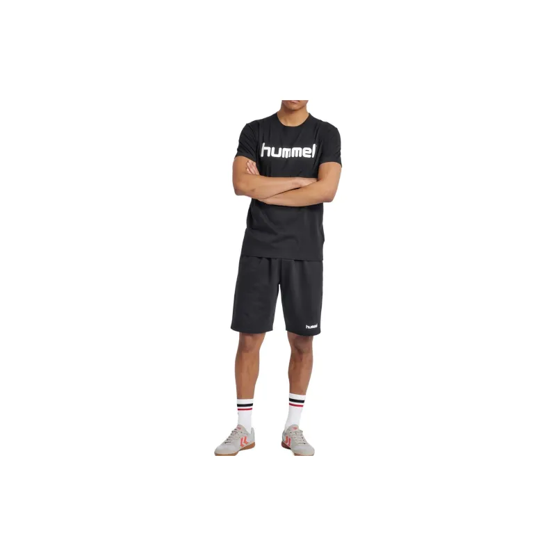 Hummel HMLGO COTTON BERMUDA SHORTS Sports Shorts Men Black-3