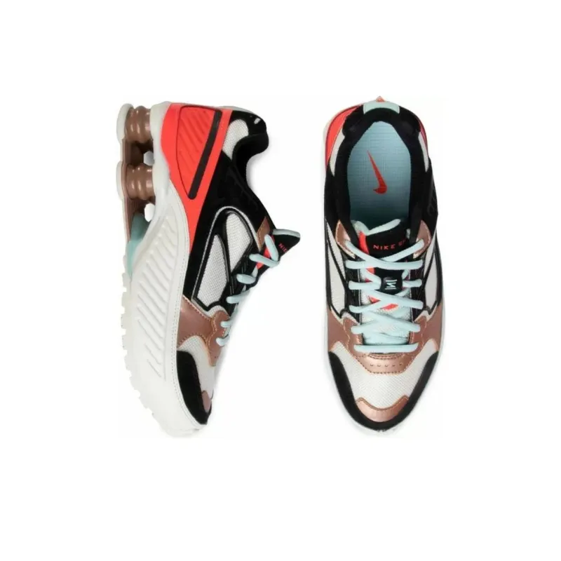 Nike Shox Enigma Sail Metallic Red Bronze Women's-2