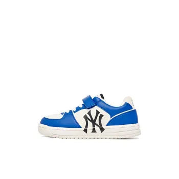 MLB Chunky Liner Anti Kick And Abrasion Resistant Low Top Kids' Skateboarding Shoes Blue Kids'