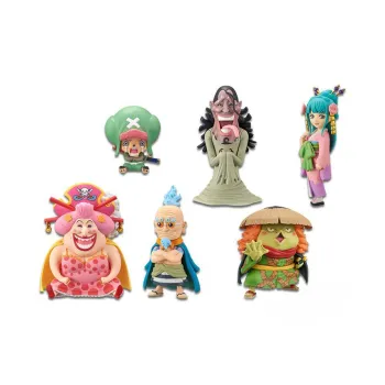 BANPRESTO Tony Chopper Glass Factory, Figure Wcf One Piece, Waiooru 7 07 Lingzi, Chopper, Big Mom 7cm Bonus Gifts