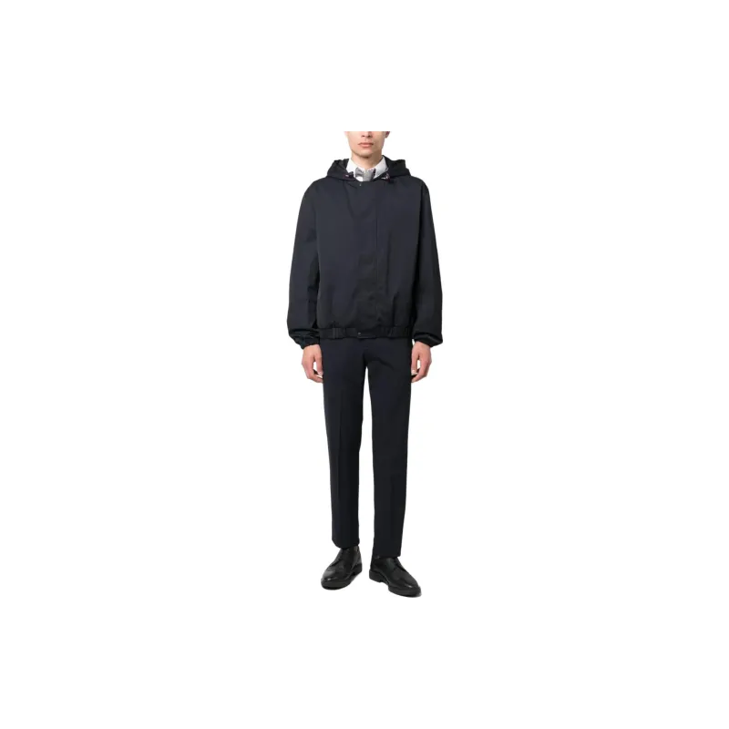 THOM BROWNE Jackets Men Marine Blue-1