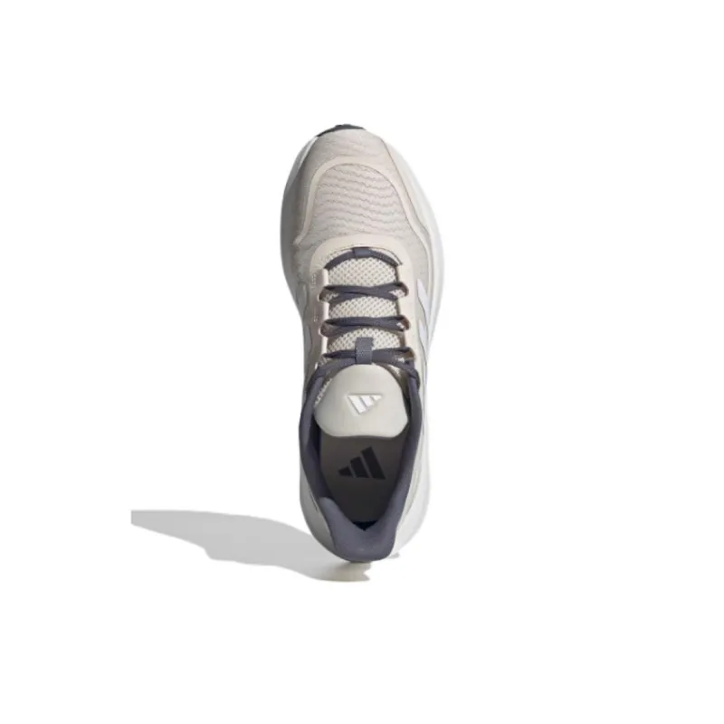 Adidas All Day Essential Anti Slip Wear Resistant Low Top Running Shoes Unisex Beige-3