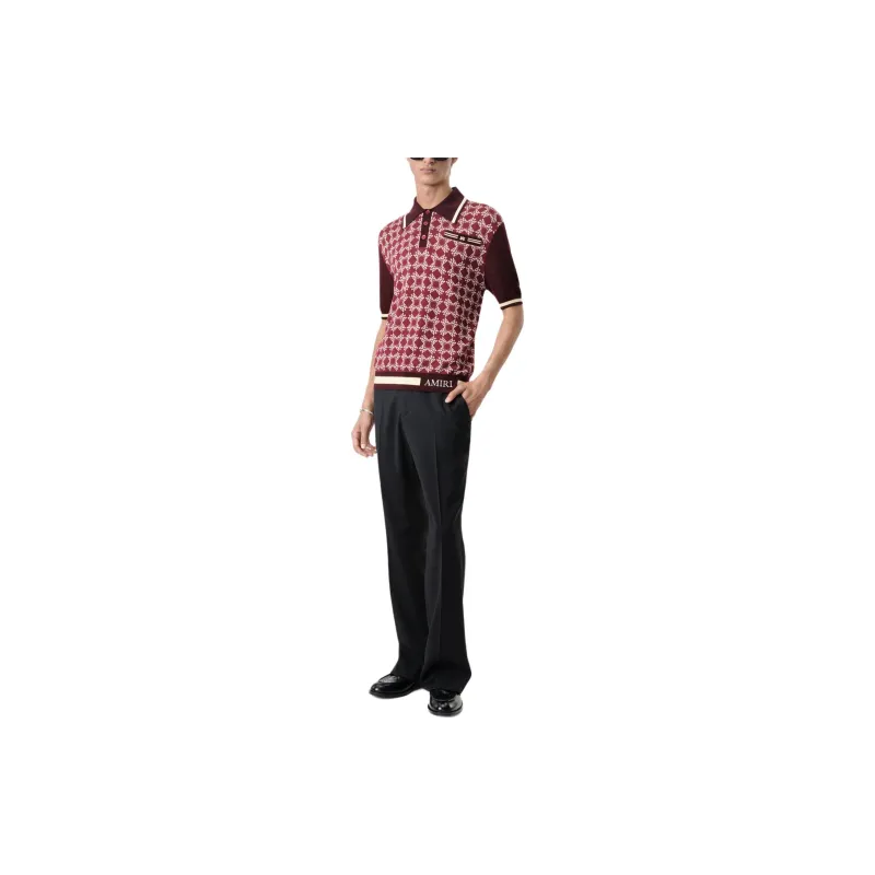 AMIRI FW24 Polo Shirt Men's Red-3