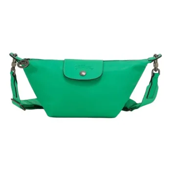 LONGCHAMP Le Pliage Xtra Cow Leather Dumpling Bag Crossbody Bag Shoulder Bag Mini Women's Green