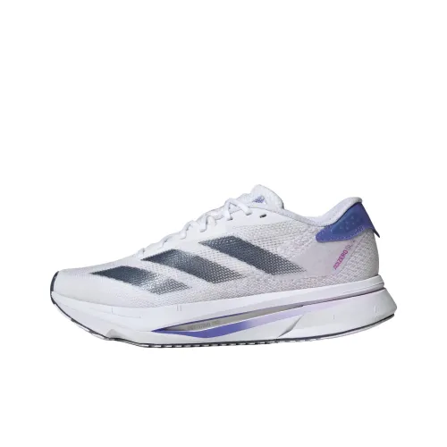 Adidas Adizero SL Running Shoes Women's Low-Top White/Ink Blue/Cobalt Blue