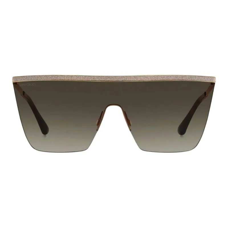 Jimmy Choo Leah Shield Frame Sunglasses-1