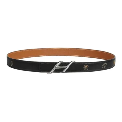 HERMES Leather Belts Unisex