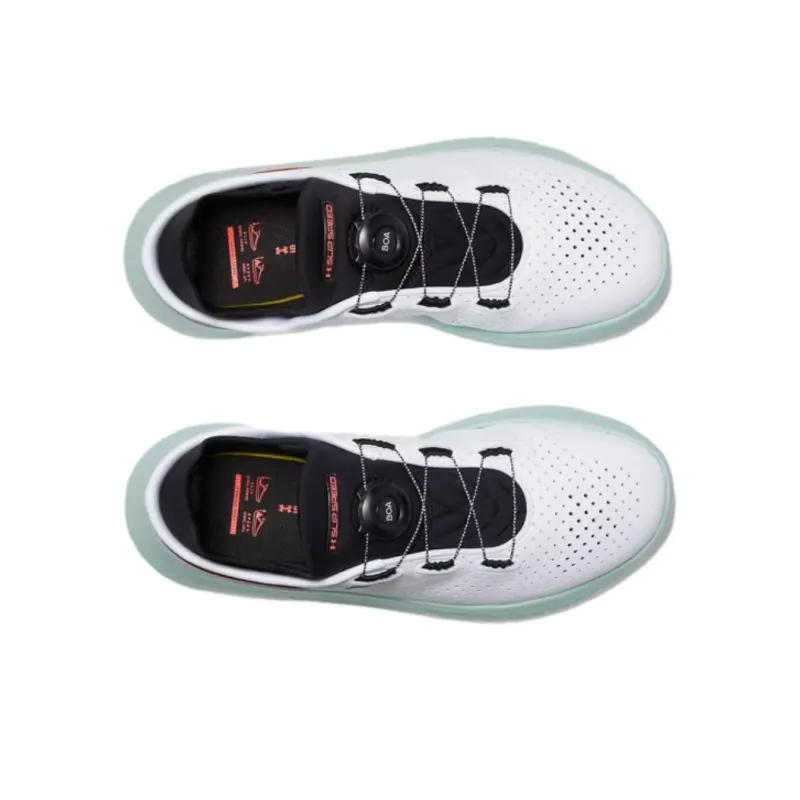 Under Armour SlipSpeed Anti Slip Wear Resistant Low Top Training Shoes Unisex White-3