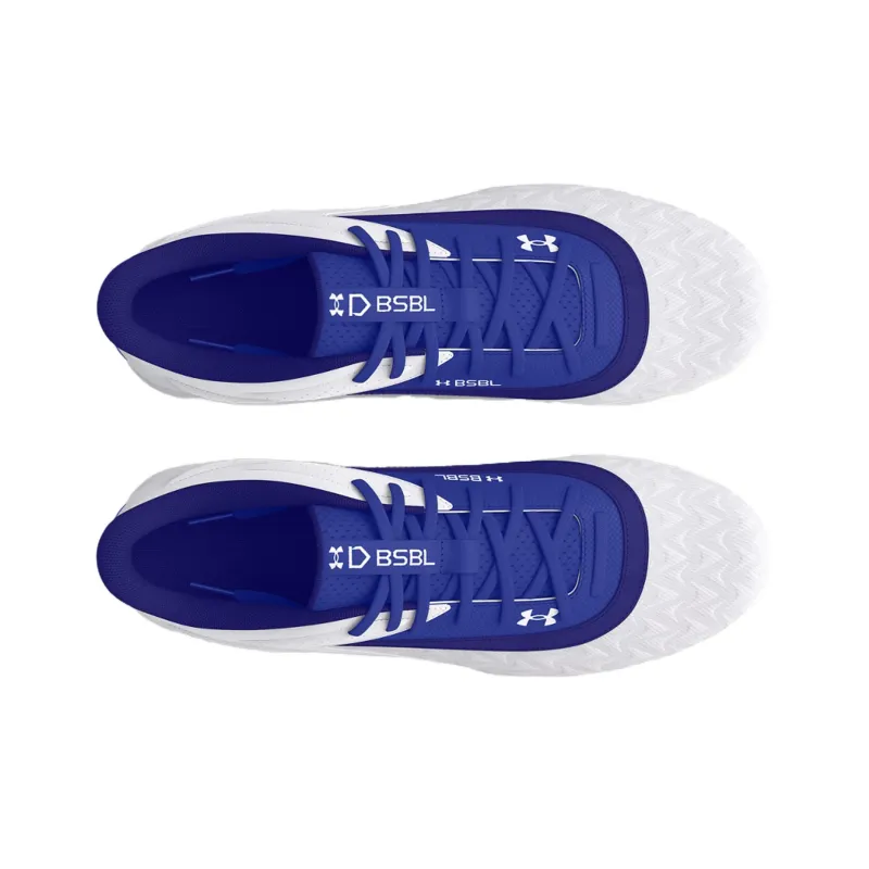 Under Armour Leadoff Anti Slip Wear Resistant Low Top Training Shoes Men's White-2