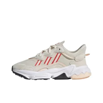 Adidas Originals Slip Resistant And Breathable Low Top Kids' Running Shoes Beige Teenagers