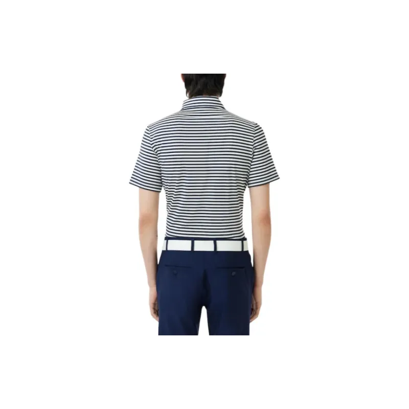 LACOSTE Striped Polo Shirt-5