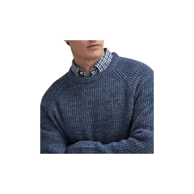 BARBOUR Logo-Patch Crewneck Jumper-6