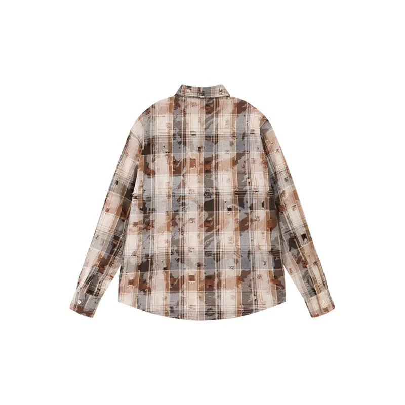 RickyisClown Shirt Unisex Coffee Plaid-1