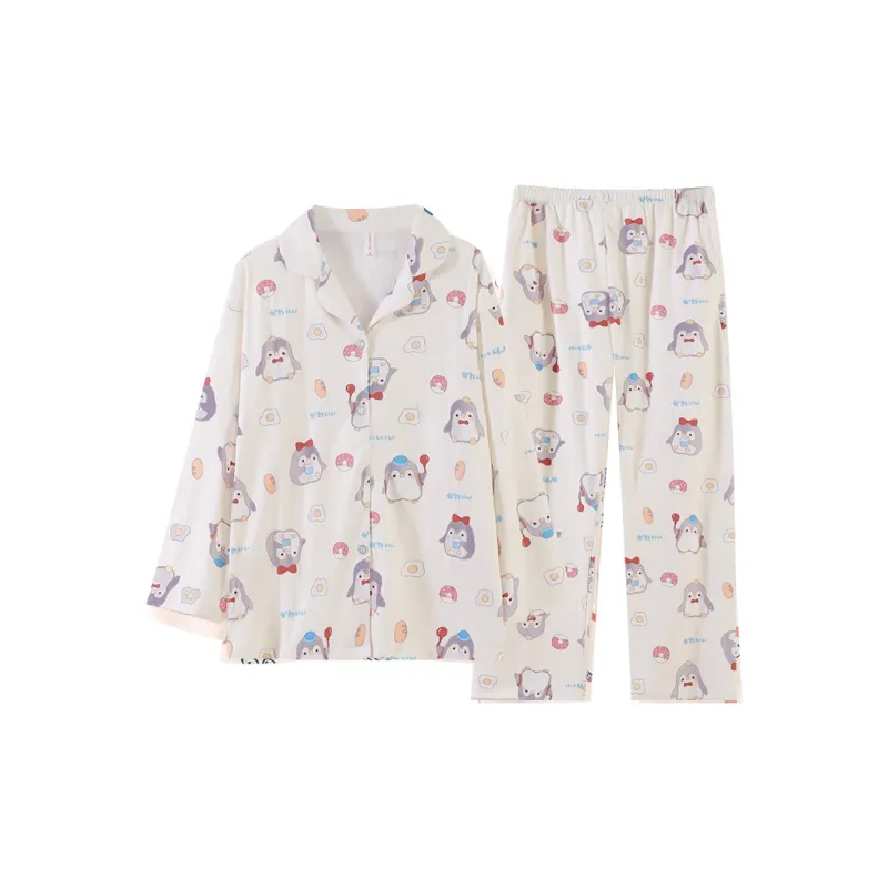 DanceBees Pajama Set Women's Apricot-0