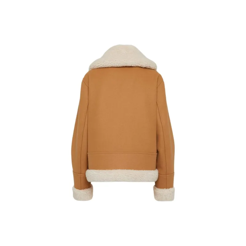 DSQUARED 2 Stretch Felt Easy Aviator Jacket-1