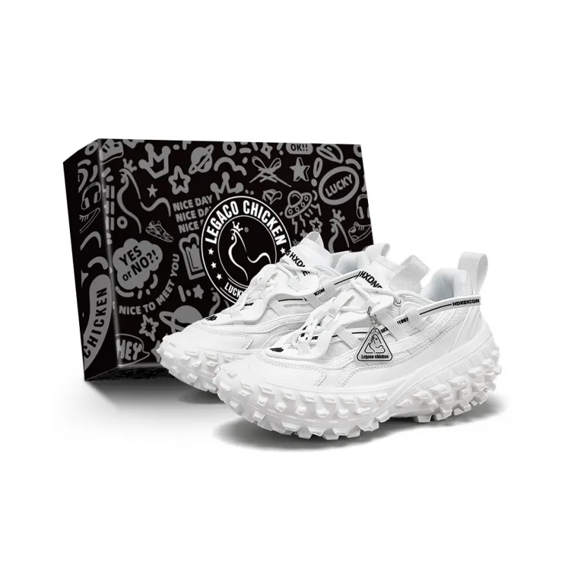 Legaco Chicken Anti-Slip And Wear-Resistant Height Increasing Low-Top Chunky Sneakers Unisex-18